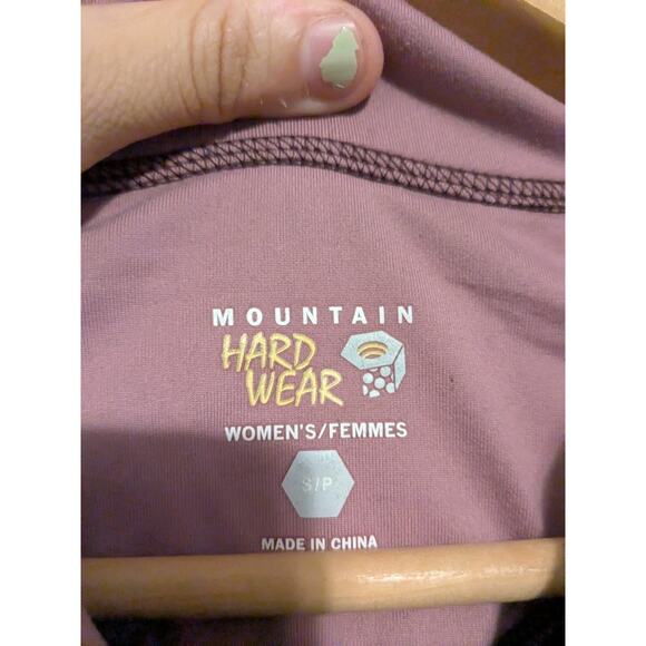 Mountain Hardware zip up maroon jacket size Small - Picture 6 of 7